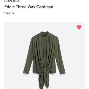 COIN 1804Eddle Three Way Cardigan